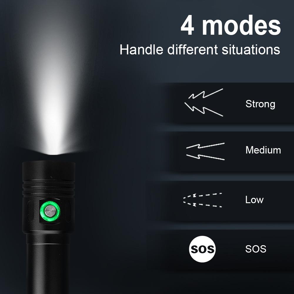 Профессиональный фонарь для дайвинга, мощный фонарь для дайвинга L2 Wick, высокая яркость 8000 лм, фонарь для дайвинга, фонарь для подводного плавания