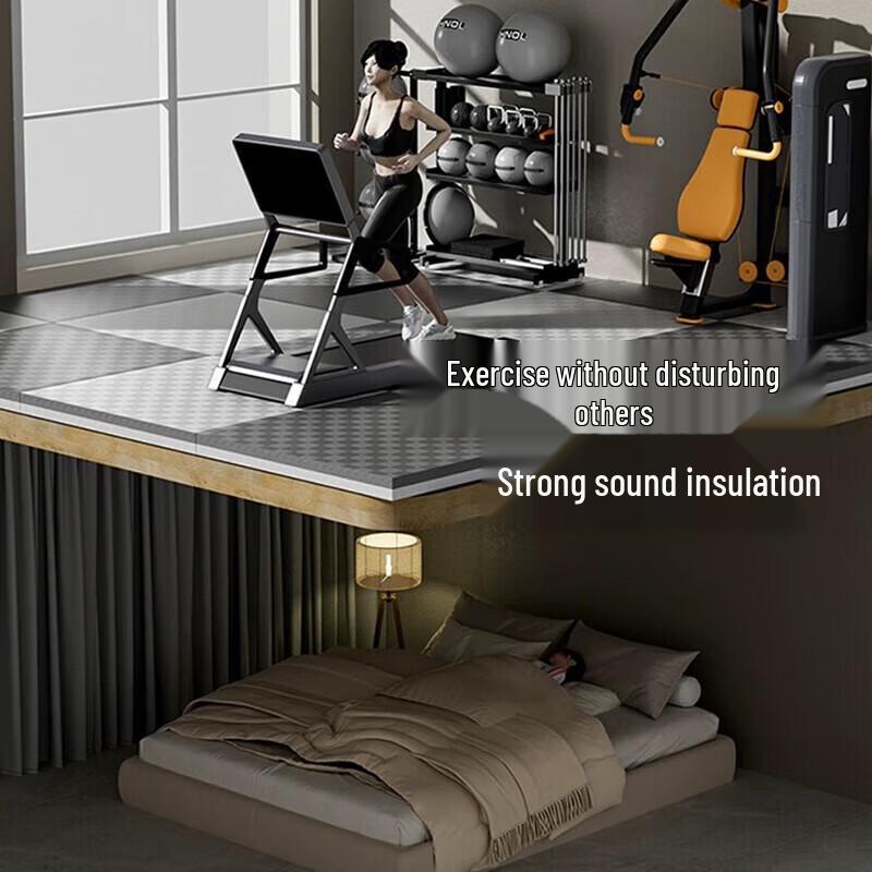 Акустический напольный коврик Churong для звукоизоляции и амортизации