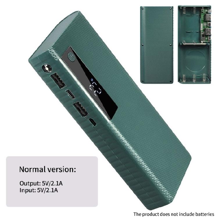 5-секционный разборный набор коробок для хранения аккумуляторов 21700, портативный зарядный чехол, легкая сборка, текстура ABS для ремонта аккумуляторов