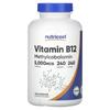 Vitamin B12, 5,000Mcg, 240 Capsules