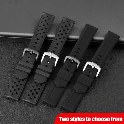 Роскошный мужской черный природный браслет 20 мм 22 мм, мягкий силиконовый резиновый ремешок для часов, ремешок для часов TAG HEUER, ремешок 24 мм, уважительная оплата