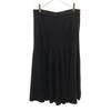 Made In France Mimole Length Knit Flare Skirt M Black Women Used