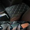 Universal Waterproof Padding Protective Arm Rest Cover Console Box Mat Car Armrest Pad Cushion Case