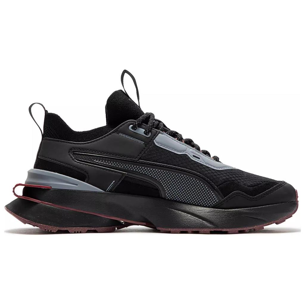 Puma Pwrframe Низкие Повседневная Обувь Унисекс Черный Серый 390037-02