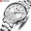Мужские кварцевые наручные часы CURREN 8429 в стиле Business Casual на стальном ремешке