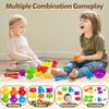 Counting Animal Matching Games Color Sorting Toys Preschool Learning Educational Sensory Training Montessori Toy For Kids