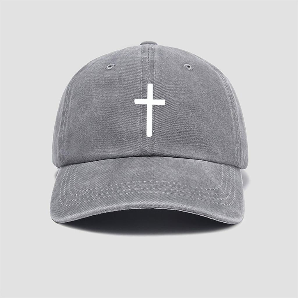 Бейсболка с принтом креста для мужчин и женщин, универсальная для повседневной носки, защита от солнца и от солнца, кепка-утка