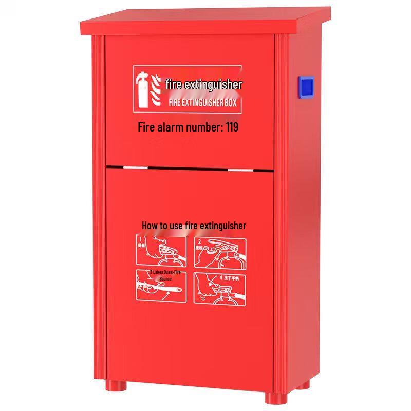 Commercial Double 5kg Fire Extinguisher Storage Box