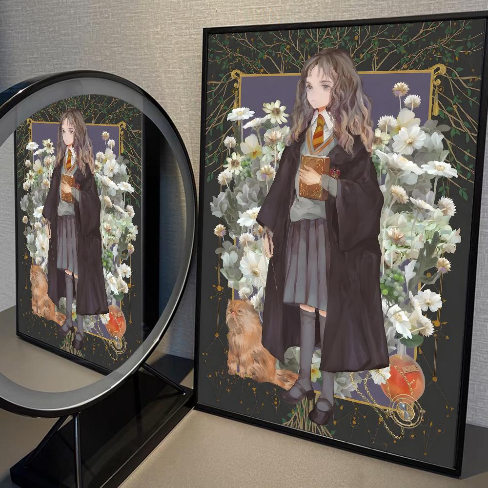 Волшебный мир Yume Fantasy Anime Whitepaper Poster HD Quality Poster Wall Art Painting Wall Decor в кабинете