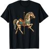Carnival Carousel Horse Carousel Unicorn T-Shirt(3)
