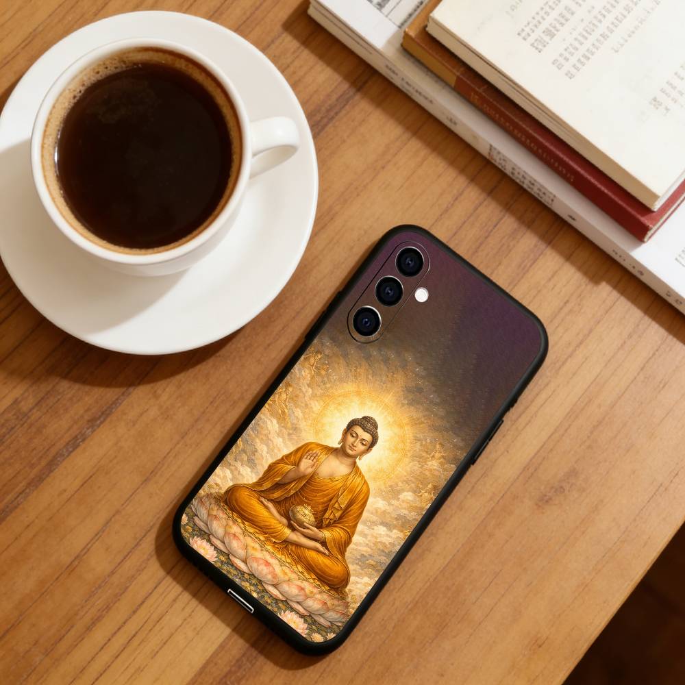 Чехол для телефона Siddhartha Gautama для Samsung Galaxy A73,A72,A71,A70,A53,A52,A51, Мягкий силиконовый черный чехол