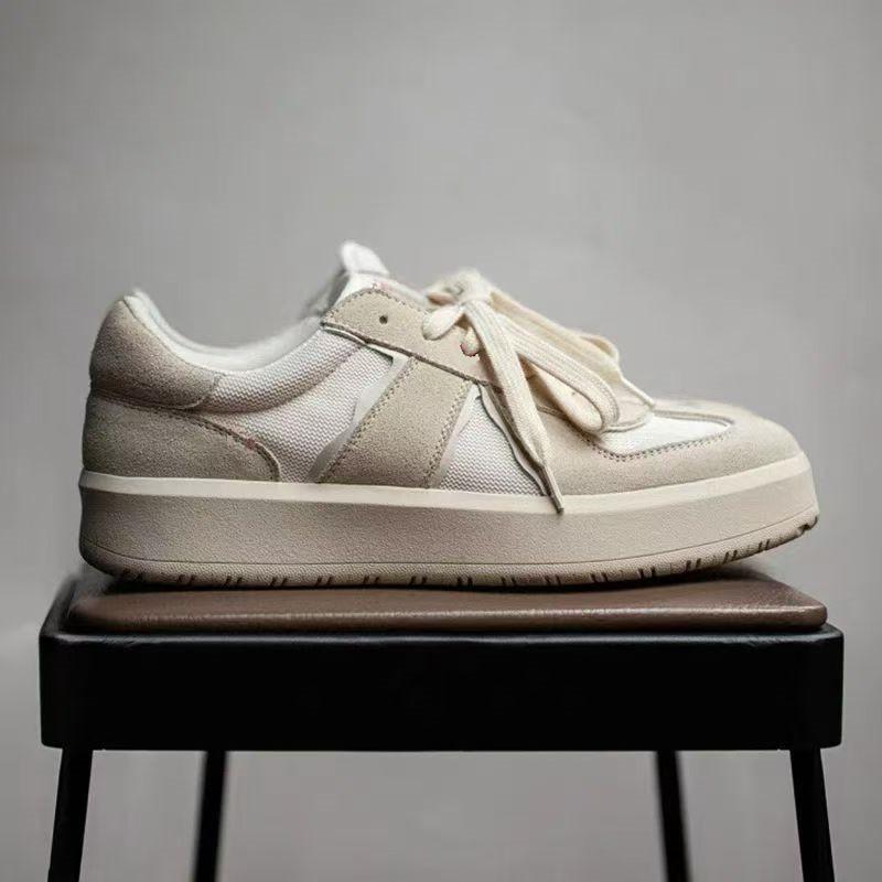 Men S Thick Sole Casual Sports German Trainer Shoes