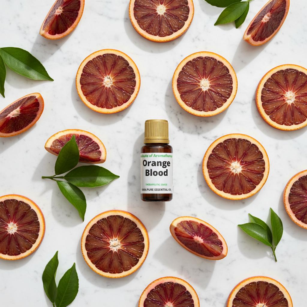 Blood Orange Essential Oil Aromatherapy Institute - Natural, Stimulates the Senses and Relaxes, For Aromatherapy, Massage and Room Freshening 5