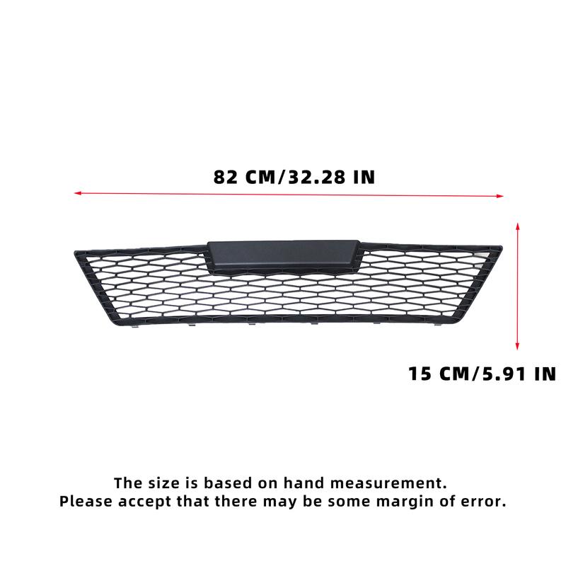 Car Front Bumper Grille Lower Grille Center Radiator Grill for Seat Leon 1P1 2009 - 2012 1P0853667C