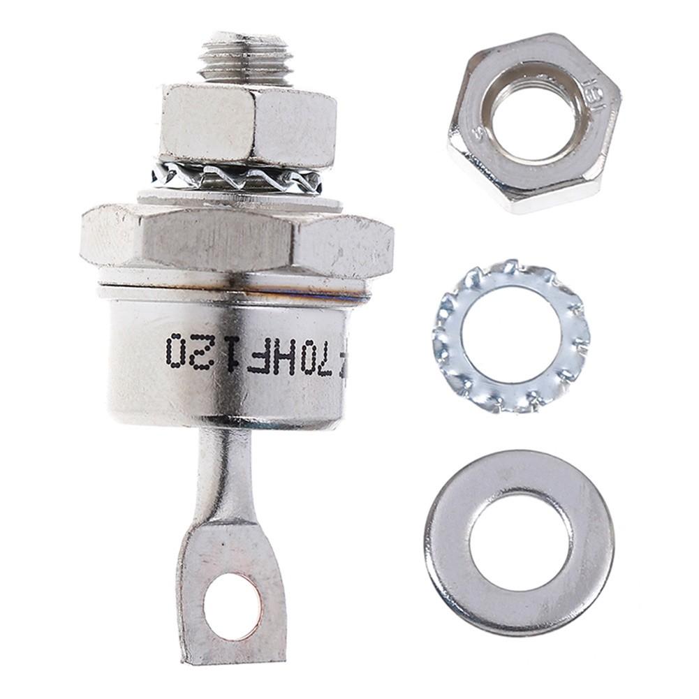 70H120 70A1200VВыпрямительные диоды высокой мощности с металлическим стержнем