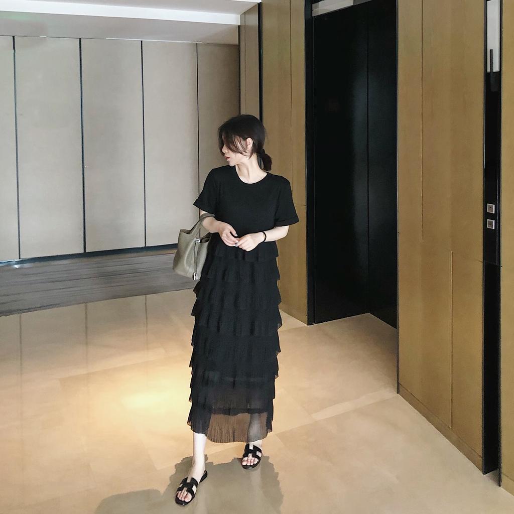 Dimanaf 2023 Плюс Размер Платье-Футболка Летнее Женское Хлопковое Платье Свободное Пляжное Повседневное Женское Однотонное Платье С О-Образным Вырезом Тонкое Мягкое Однотонное Платье