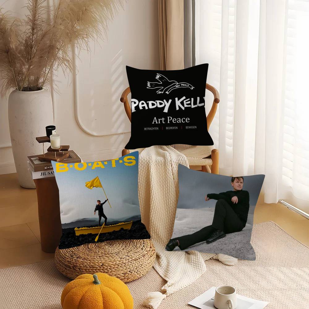 Singer Michael Patrick Kelly Traces Cushion Cover Pillow Cover Decor Pillowcase Printed Cushion Case For Couch
