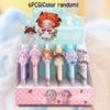48-piece Box Of 0.5mm Cartoon Cotton Doll Sticky Push Pens Great For Students And Girls 926)