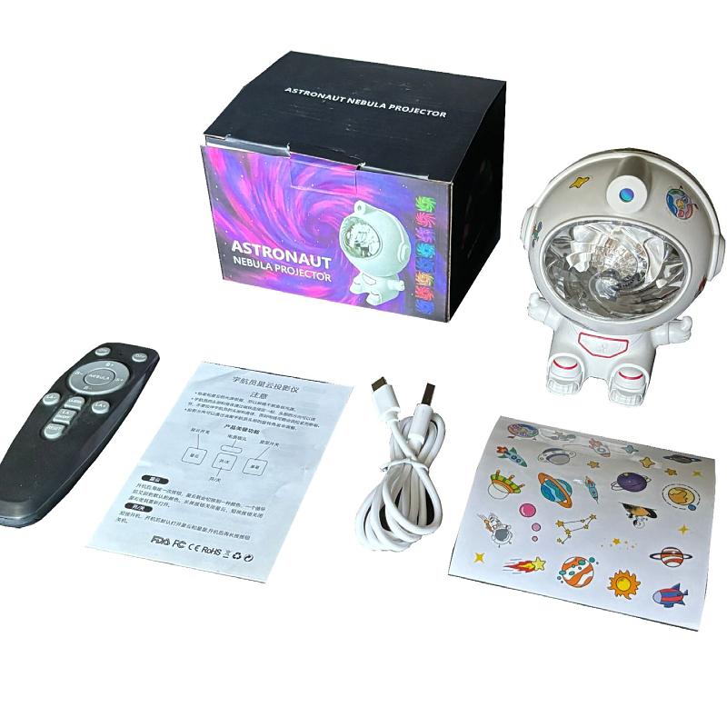 Галактический проектор, светодиодный ночник, лампа со звездой астронавта для дома, декоративная спальня, подарок для детей
