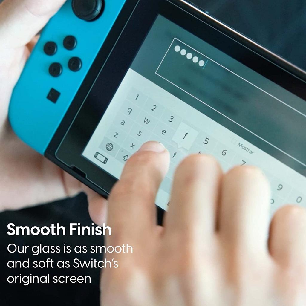 Закаленное защитное стекло для экрана, совместимое с Nintendo Switch/ Switch Lite/ Switch OLED, жесткая защитная пленка для игровой консоли Switch