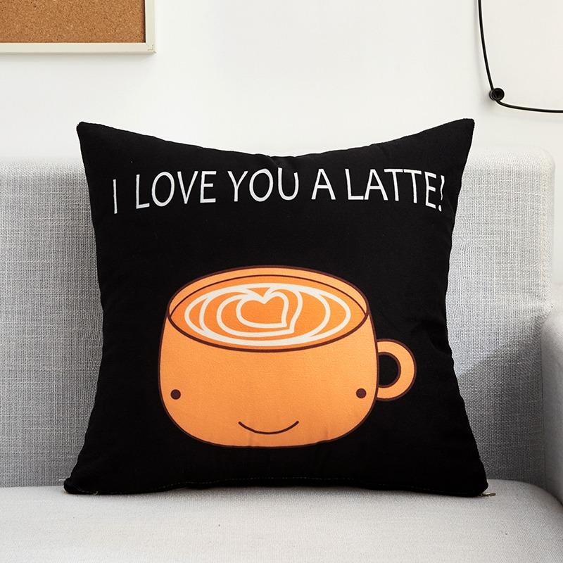 Креативный узор наволочка для украшения общежития офис гостиная диван дома наволочка