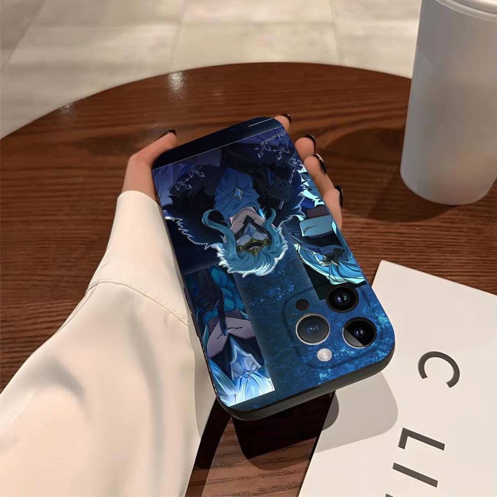 G-Genshin Impact D-Dottore Чехол для телефона для iPhone 17,16,15,14,13,12,11,Pro,Max,Plus Ударопрочный чехол