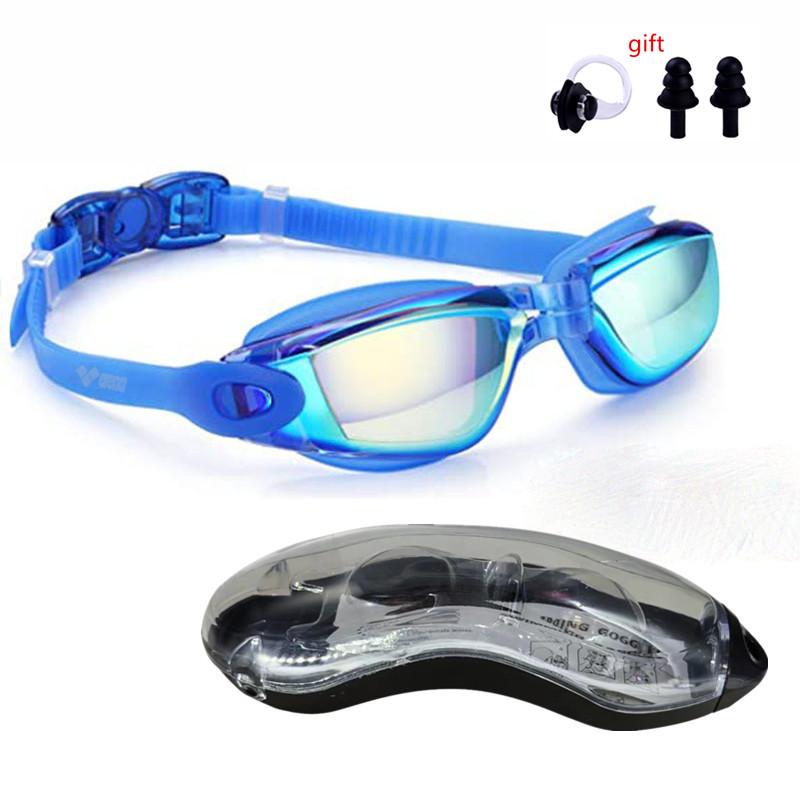 No Leaking Anti Fog Full Protection HD Swimming Goggles Men Women Glasses Adjustable Swim Leak Proof Eyewear For Adult