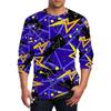 Men's T Shirt O-Neck Clothing Apparel Outdoor Long Sleeve Print Fashion Designer Vintage