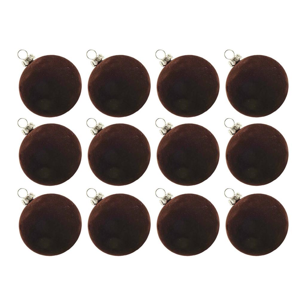 Бархат для рождественских украшений 12 шт. для украшения елки, каминной полки и окна