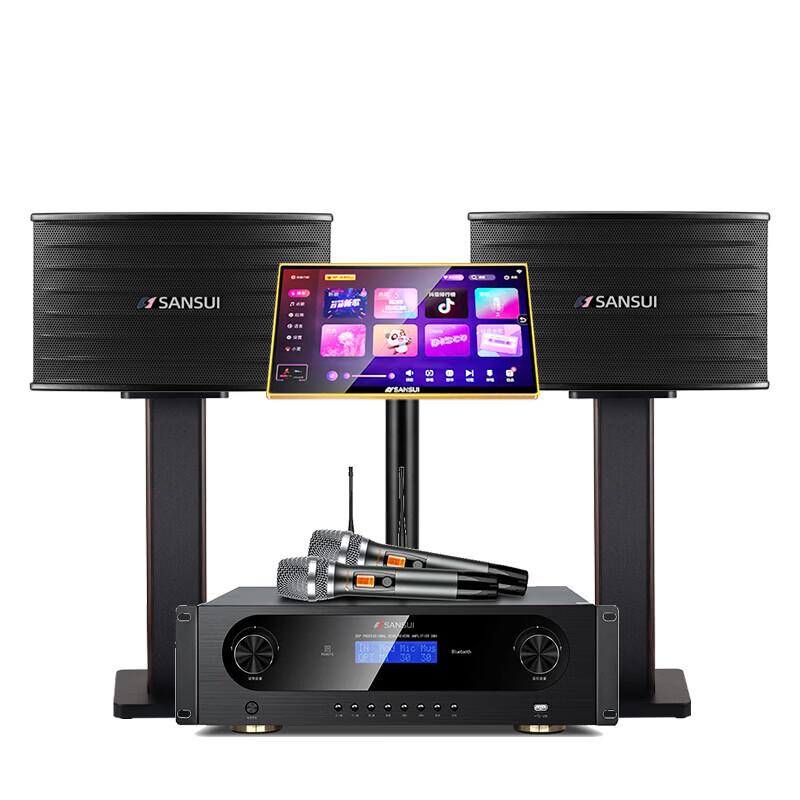 SANSUI PK09 Home KTV Karaoke Speaker System CN plug (adapter included) (CN version)