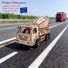 1 Деревянная 3D-головоломка Грузовик-миксер СДЕЛАЙ САМ Деревянная сборка Миниатюрный Креативный Праздничный Декор Подарок Идеально для Семейной Сборки