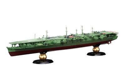 Авианосец ВМС Японии «Дзуйхо» 1944 года, полнокорпусная модель, пластиковая модель 1/700 № 34 EX-1 (с фототравлеными деталями)