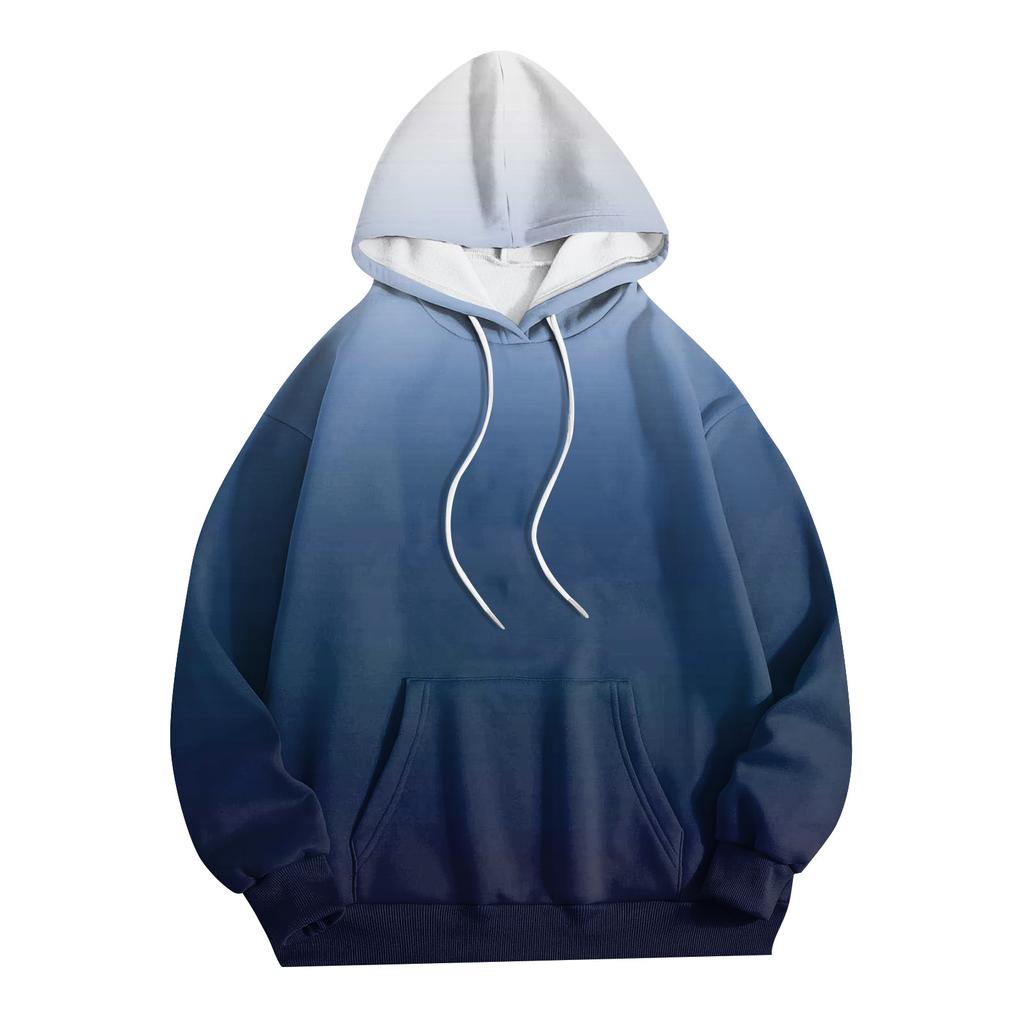 Мужское плюшевое теплое пальто с принтом, флисовый свитер, повседневное пальто, свитер с карманами, осенне-зимнее пальто