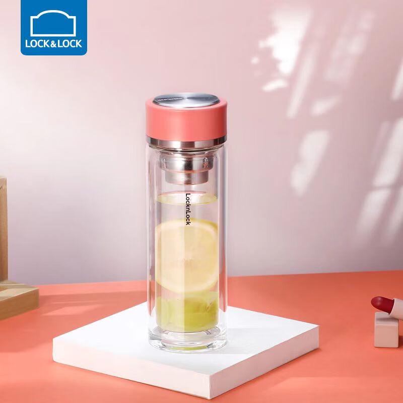 LOCK&LOCK Double-Layer Glass Business Office Cup
