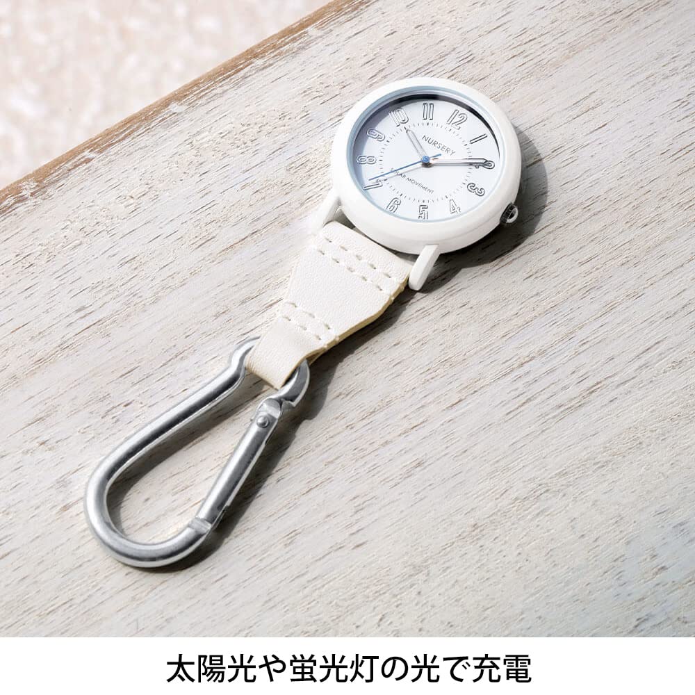 Nursery Solar Carabiner One Nurse Goods Watch, Women's, Size, Pink, 162378A,