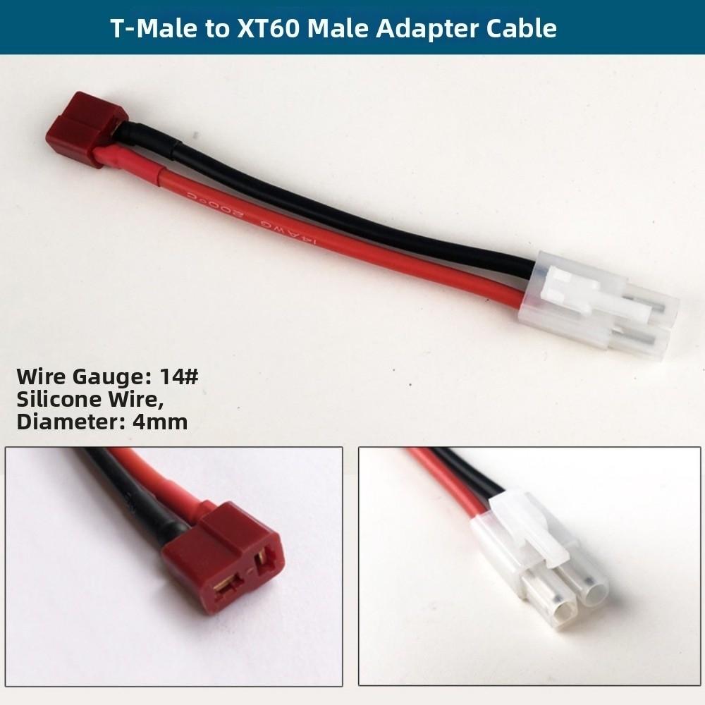 10 12 14 16Awg 10cm Female to Male Adapter Connectors