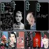 Lil Peep Lil Bo Peep Черный чехол для телефона для Samsung A55 A35 A25 A15 A54 A34 A24 A14 A70 A71 A50 A51 A17 A05S Galaxy A40 A41A30 A3