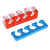 2 Pcs Silicone Soft Toe Separator Finger Spacer for Manicure Pedicure Nail Tool