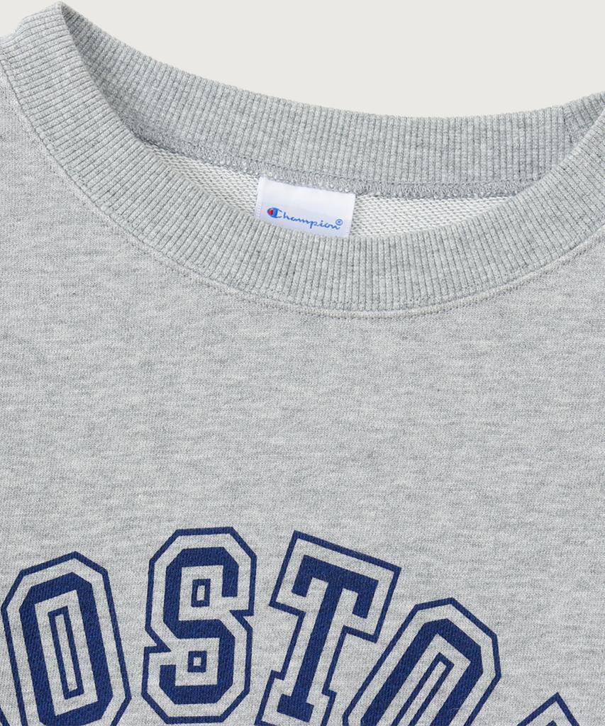 Champion Свитшот Boston Regular Fit с круглым вырезом Оксфордский серый