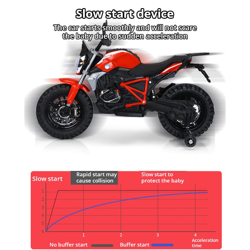 Children Electric Motorcycle Ride On Car Kids Car Power Wheel Toy Car with Early Childhood Education