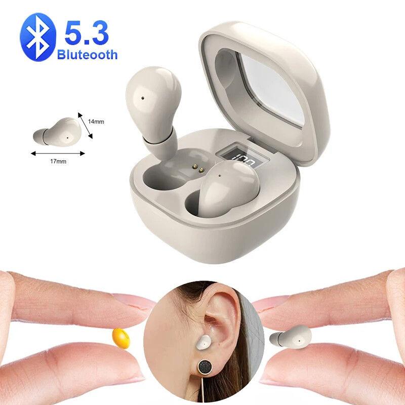 Невидимые TWS-наушники Микро Bluetooth-наушники для сна Мини Беспроводные наушники Мини Двойные наушники Bluetooth
