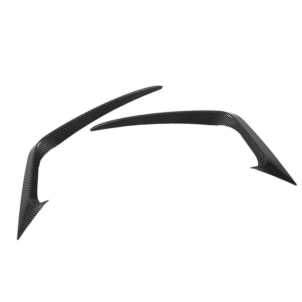 2 шт. Сплиттер боковых воздухозаборников переднего бампера Левый Правый Износостойкая накладка спойлера бампера для Fiesta ST MK6 2012–2017