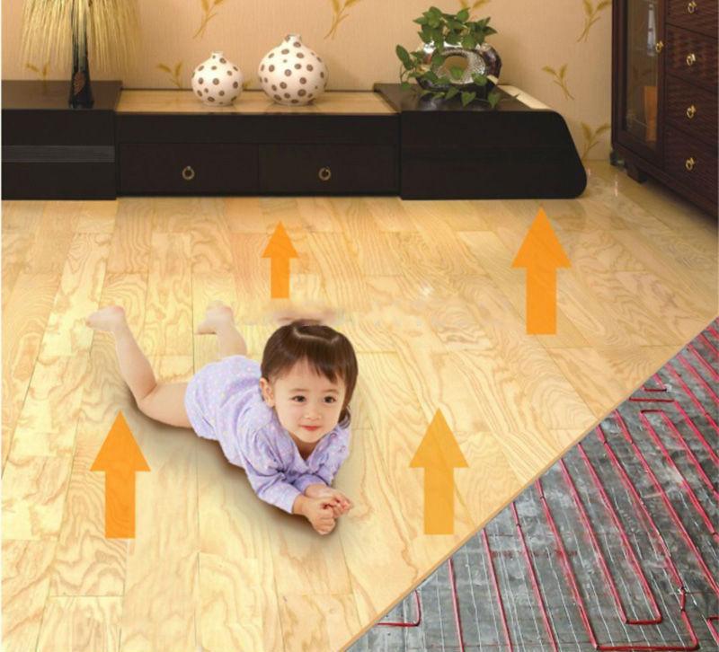 Нагревательный кабель из углеродного волокна 24K, 17 Ом/м, фторопласт, 2,3 мм, провод для обогрева теплого пола, мягкие электрические провода