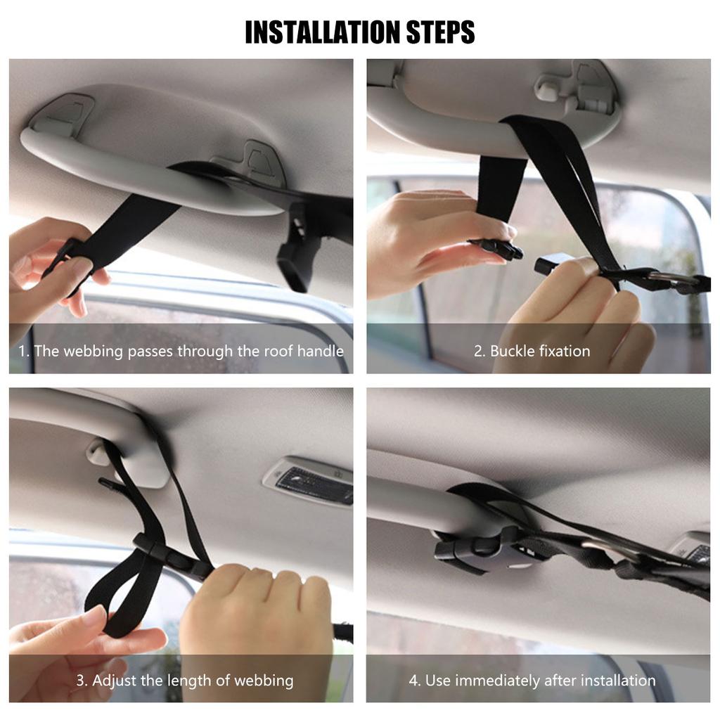 Сетка для багажника на потолок автомобиля, двухслойная, прочная, несущая сетка, органайзер для хранения на крыше автомобиля, экономящая место, сумки для хранения на потолке автомобиля