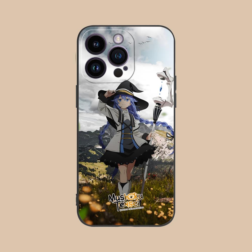 Чехол для мобильного телефона Mushoku Tensei Roxy для iPhone 17 16 15 14 13 12 11 X XR XS 8 7 Air Pro Max Plus Mini Цветной чехол Красивый