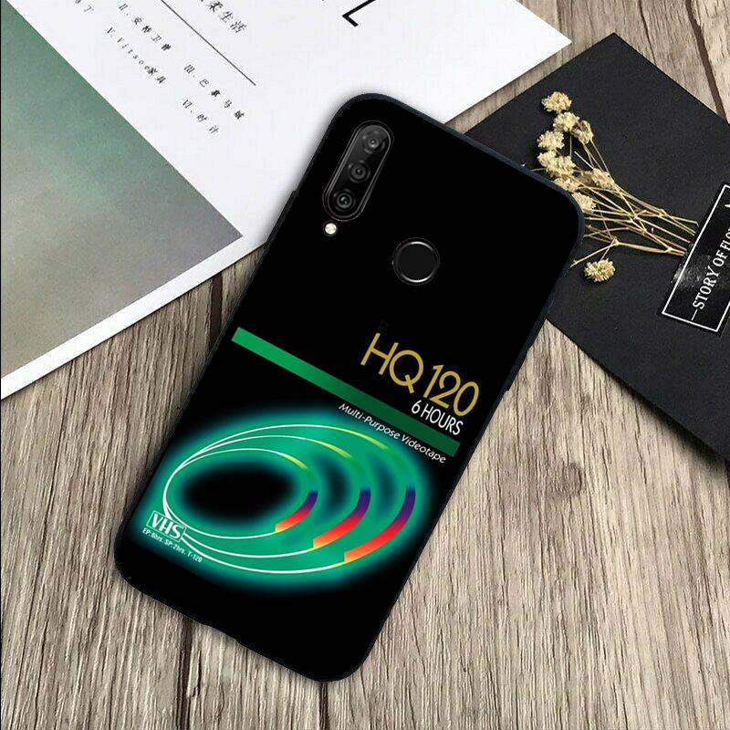 Ретро VHS Кассета Для Huawei Nova 8i 11i 12i 12s 9 10 SE Y60 Y70 Y90 Y72 Y73 Y61 Y91 P60 Pro P30 P40 Lite Чехол