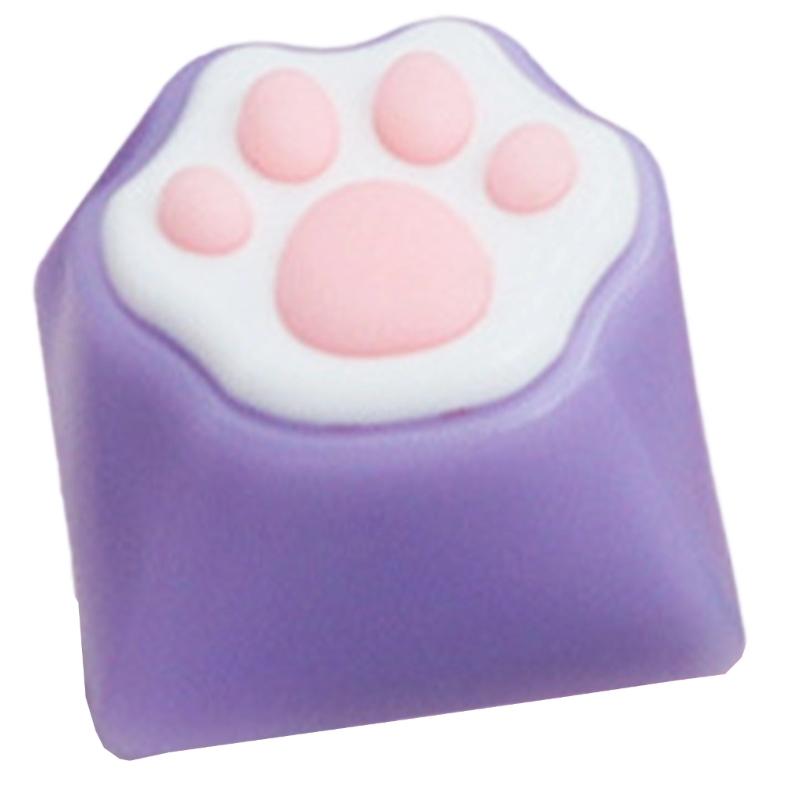 Кошачьи лапки CatPaw Ручная работа Кастомные Силиконовые Кейкапы для Переключателей Механических Клавиатур
