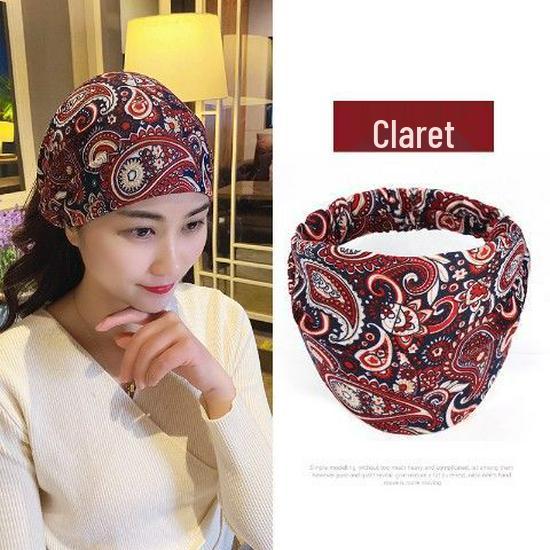 Трендовая широкая повязка на голову 2025: Универсальное покрытие седины для женщин