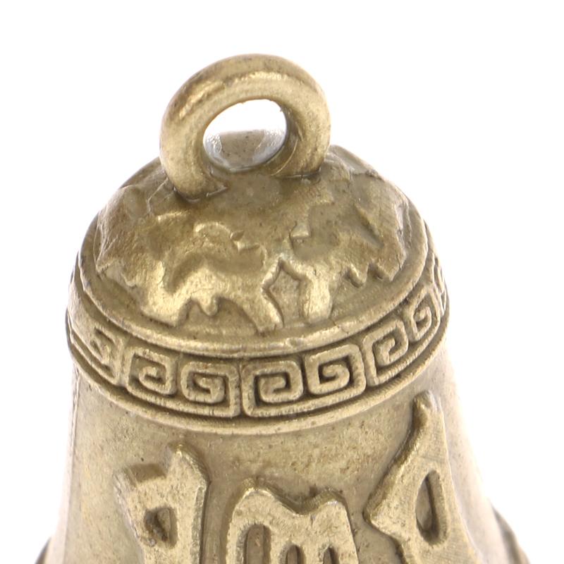 Сплав ретро три льва колокольчик ветряная музыка подвеска для автомобиля антикварный колокольчик мини скульптура молитва Гуаньинь колокольчик шуй фэн колокольчик