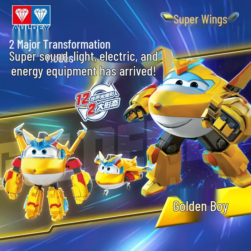 Auldey Super Wings Джетт Робот-трансформер Super Gear